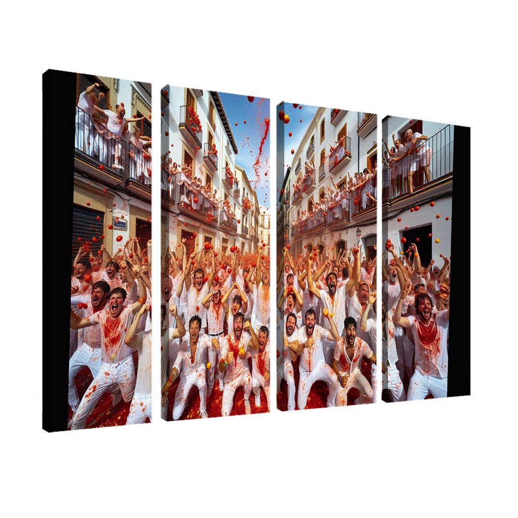 La Tomatina Festival - Spain One-piece Frames