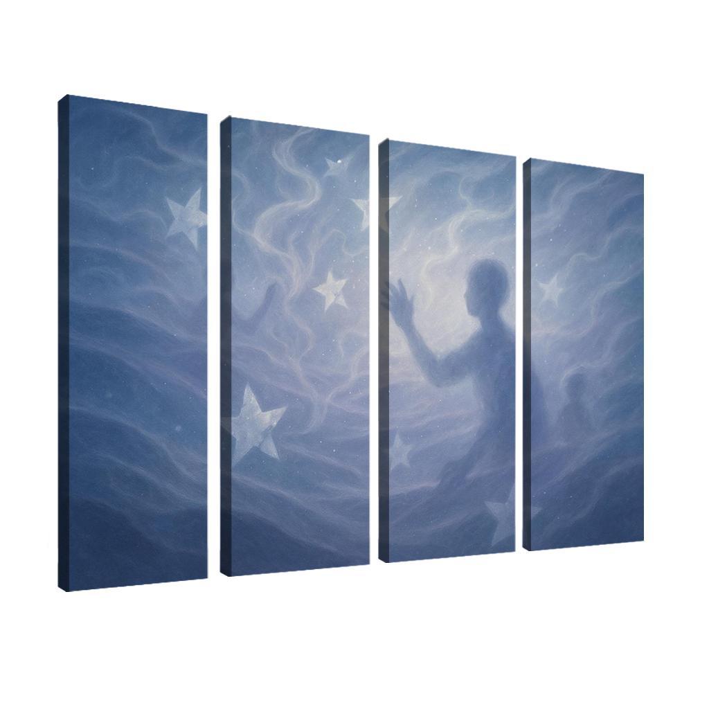 Resonant Echoes Of Forgotten Dreams Multi-panel Paintings