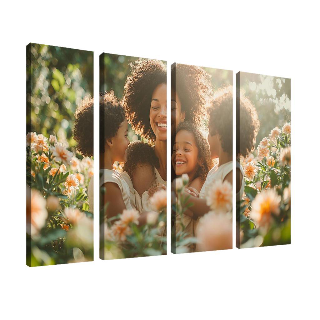 The Circle Of Love A Mothers Embrace Canvas Paintings Frame