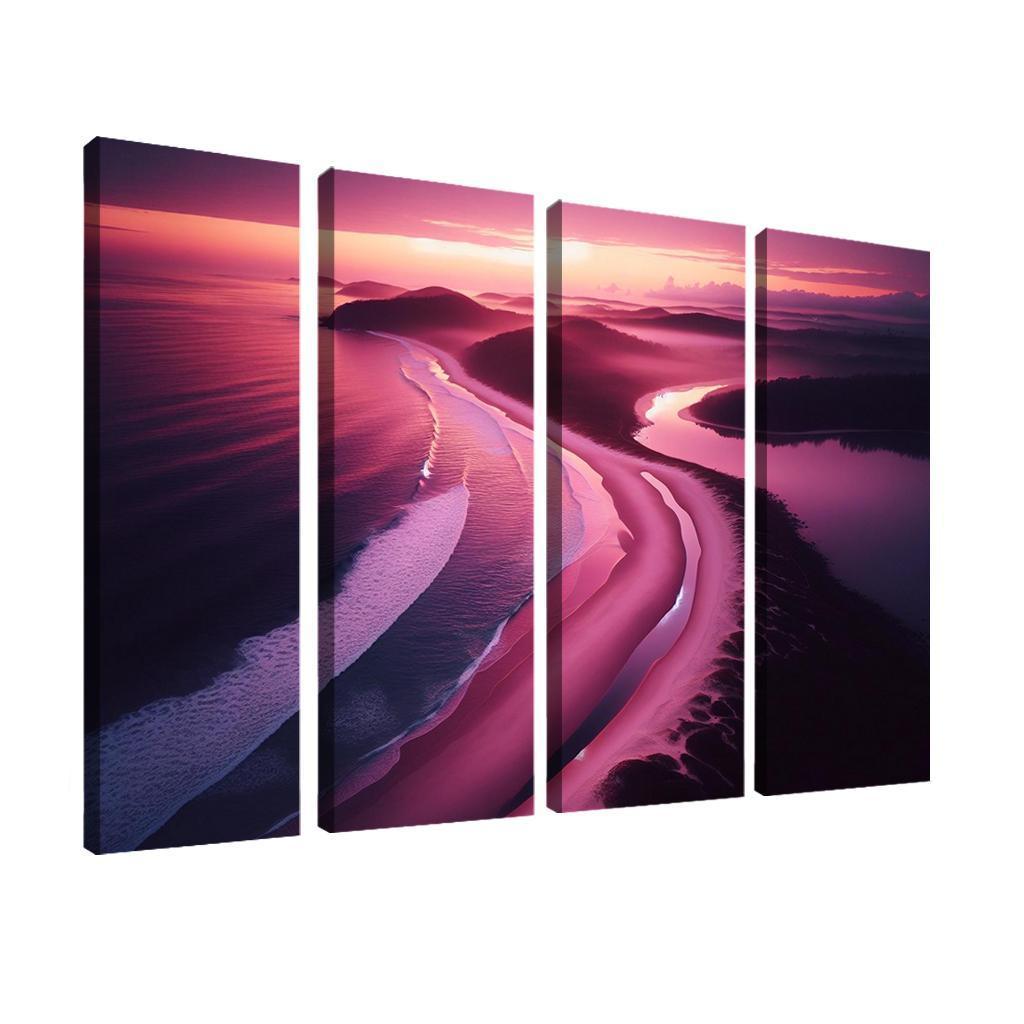 Violet Cove Enchanted Sunrise Spot Custom Paintings Frame