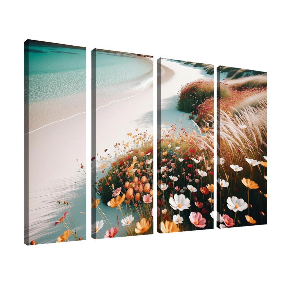 Wildflower Beach Nature's Canvas Premium Artwork Frames