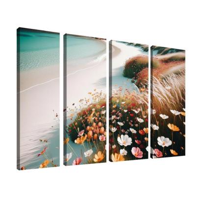 Wildflower Beach Nature's Canvas Premium Artwork Frames