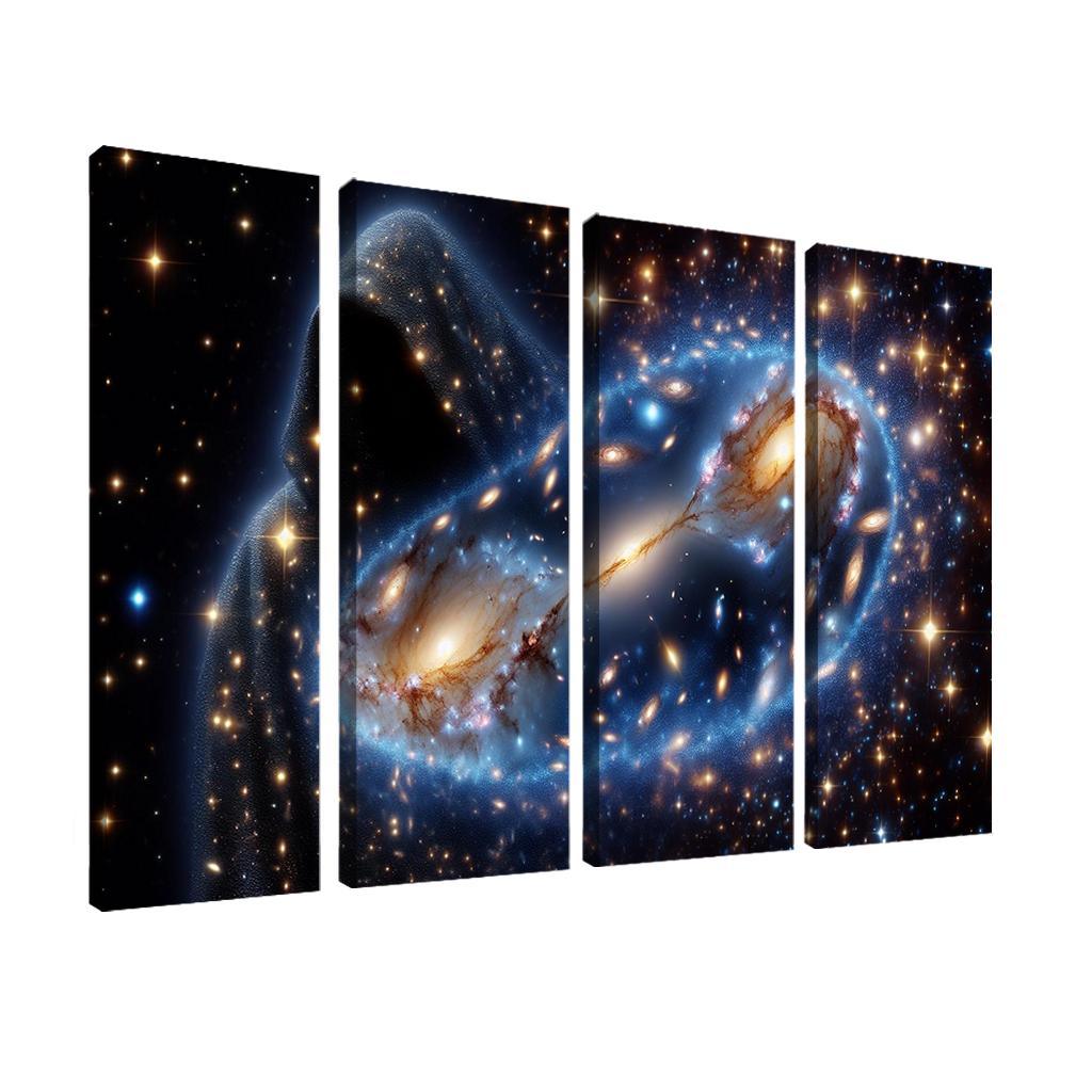 The Mysteries Of Dark Matter Abstract Paintings Frame
