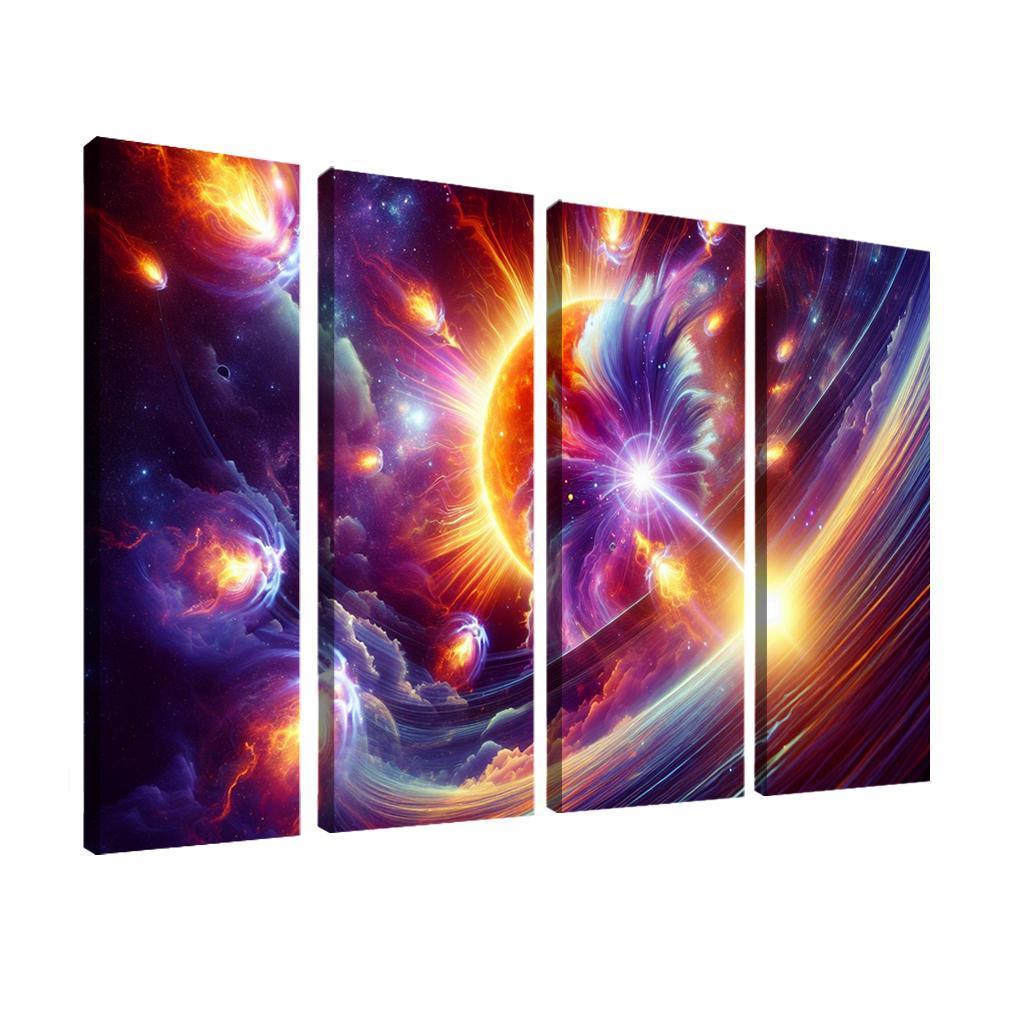 The Allure Of Space Weather Abstract Paintings Frame