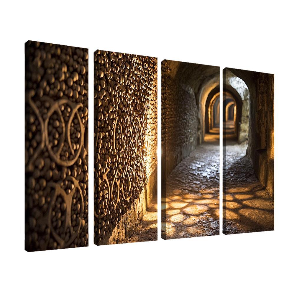 The Catacombs Of Paris Abstract Paintings Frame