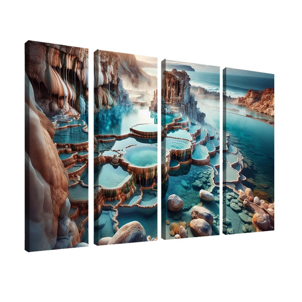 Blue Lagoon Natural Thermal Springs Premium Artwork Frames