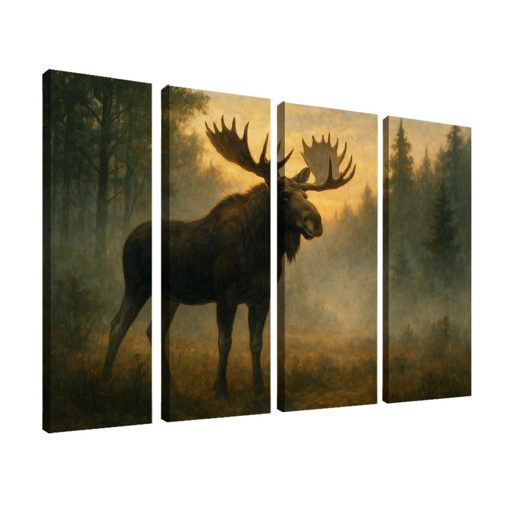 Majestic Moose Expedition Premium Artwork Frames