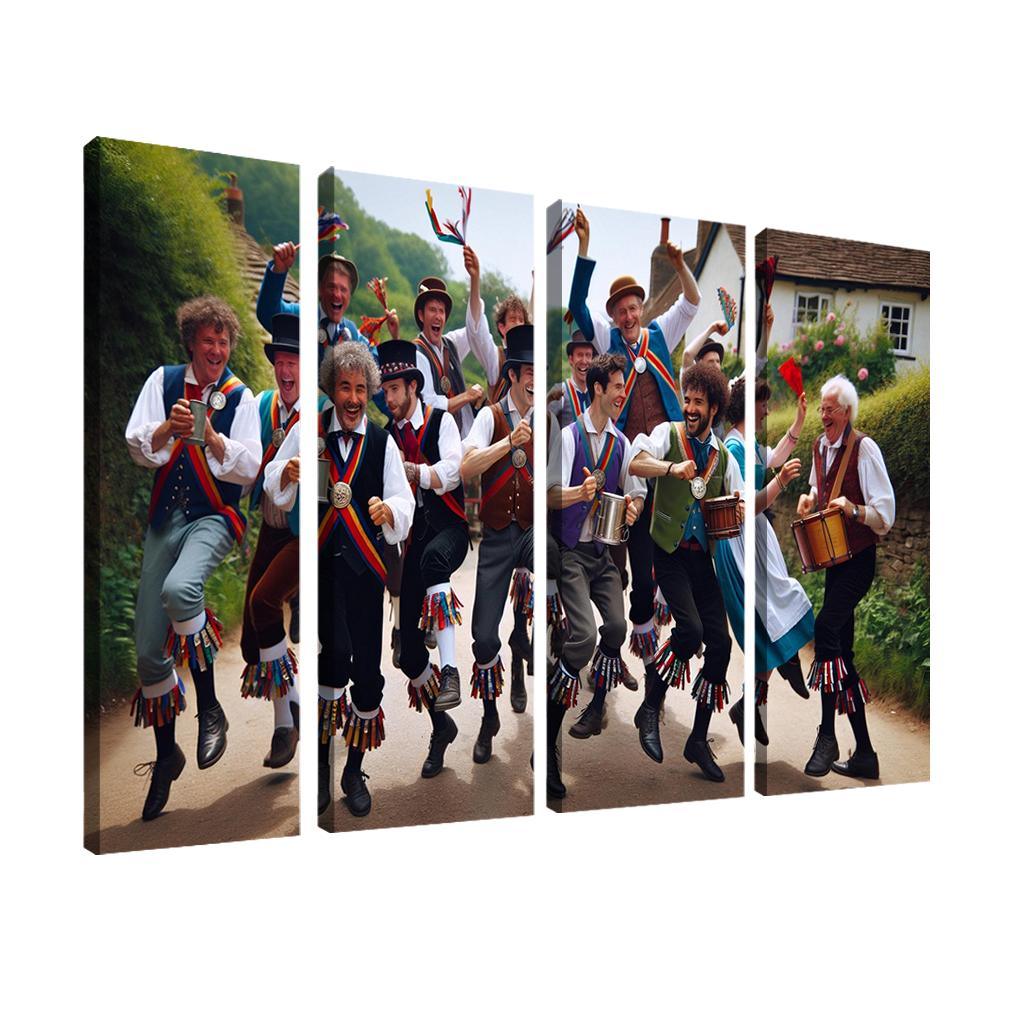 Morris Dance The Folk Tradition Of England Modern Paintings Frame