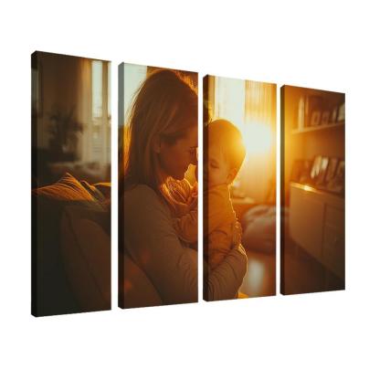 The Strength Of Her Embrace A Safe Haven Custom Paintings Frame