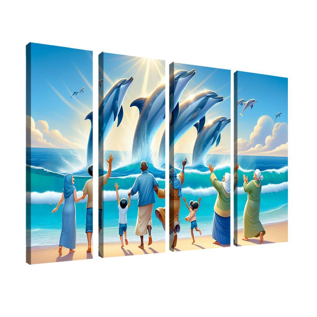 Dolphin Point Wildlife Encounter Premium Artwork Frames
