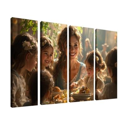 The Heartbeat Of The Family A Mothers Love Custom Paintings Frame