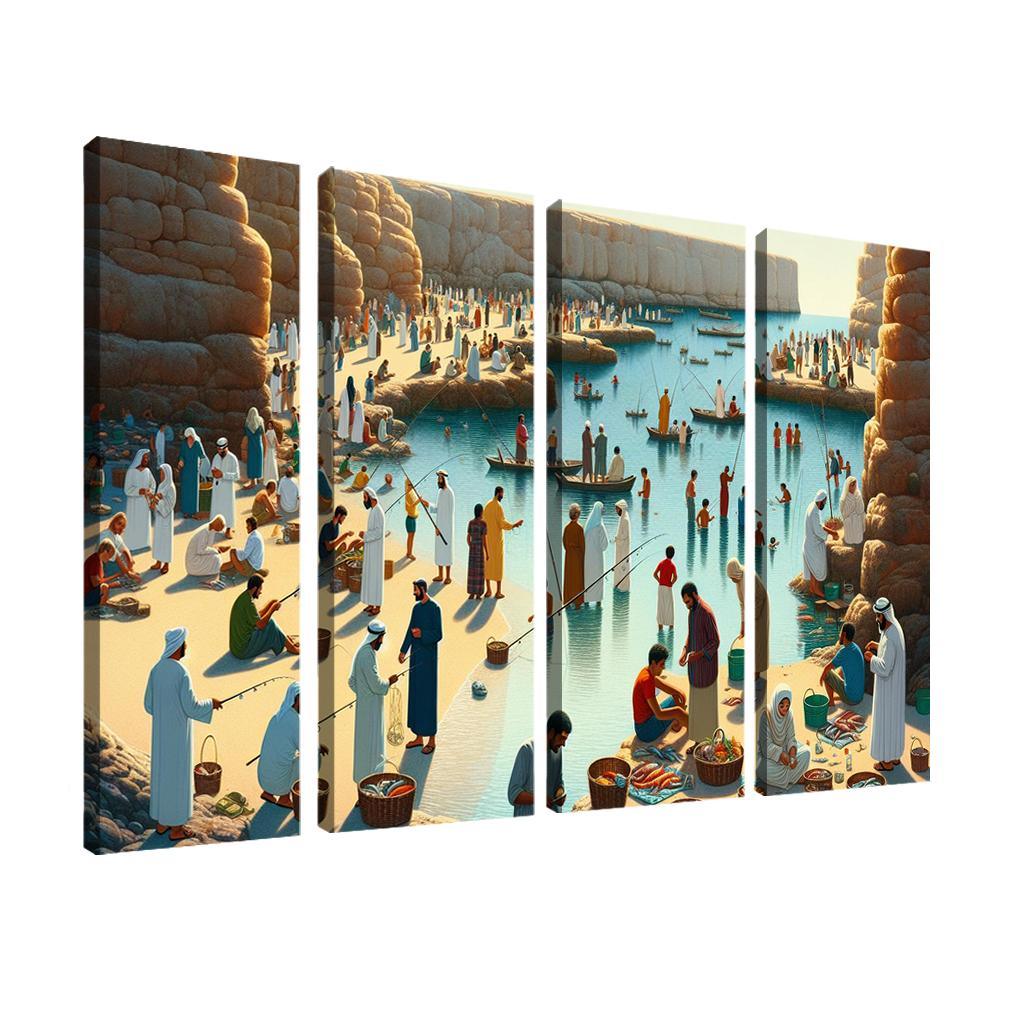 Fisherman's Cove Bounty Of The Sea Premium Artwork Frames