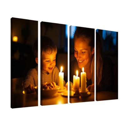 Candlelight Moments Illuminating Love Custom Paintings Frame