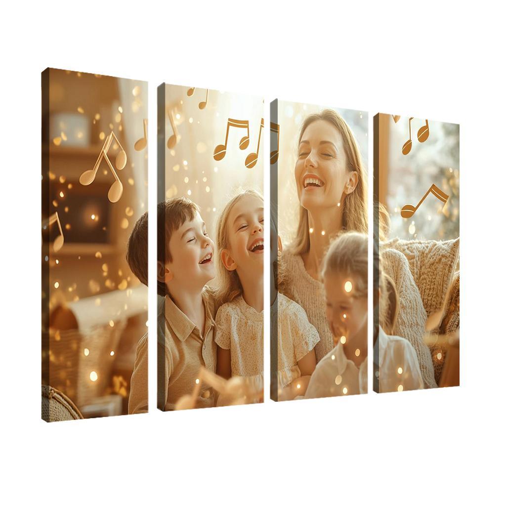 A Symphony Of Love Music That Connects Custom Paintings Frame