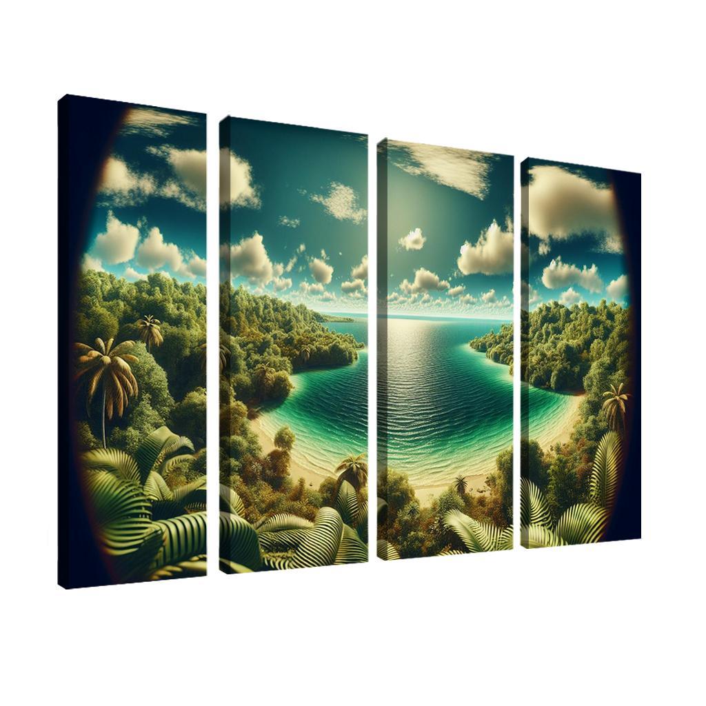 Hidden Lagoon Natural Hot Springs Premium Artwork Frames