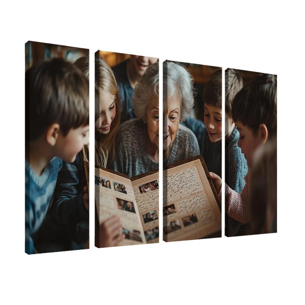 In Her Heart A Mother's Legacy Of Love Modern Paintings Frame