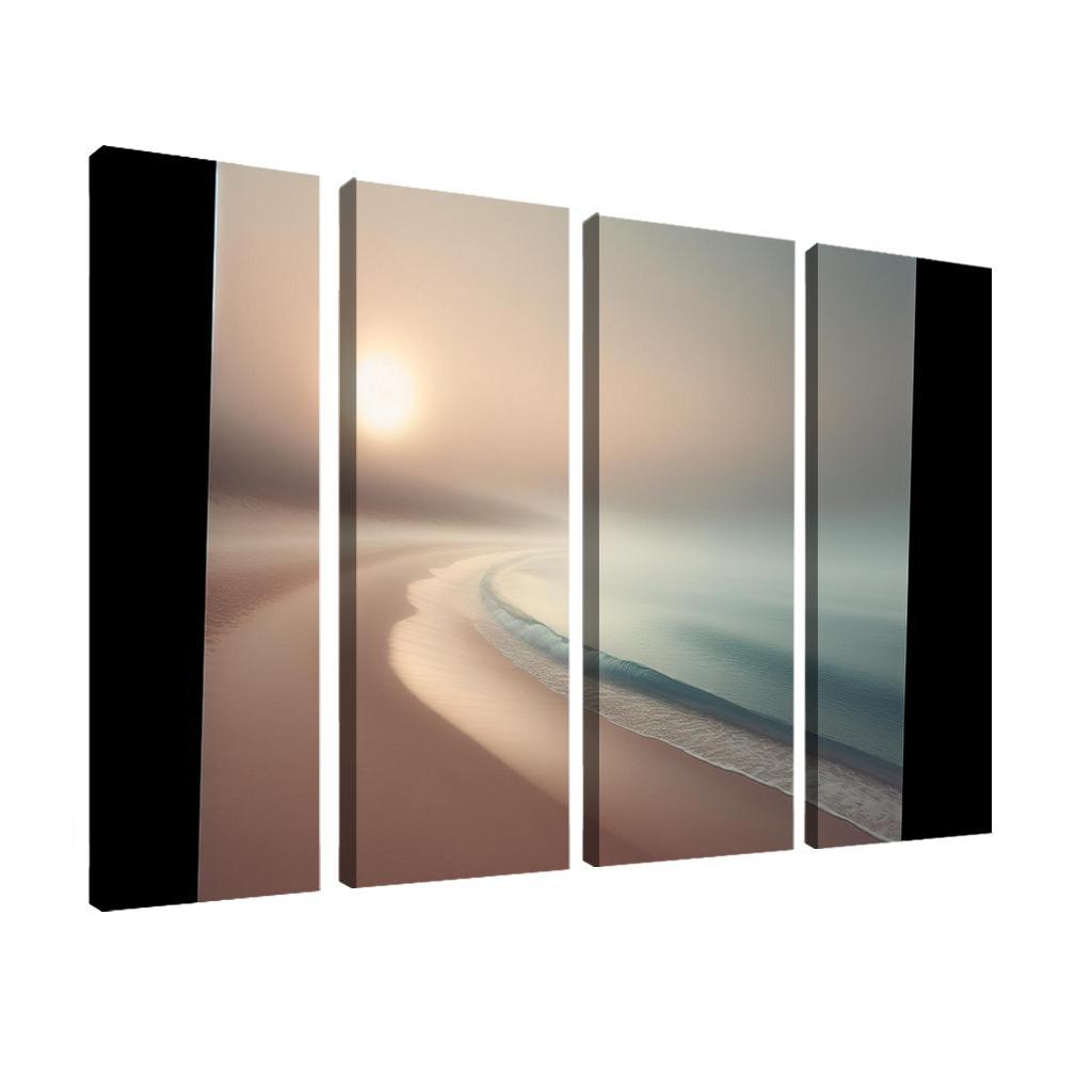 Misty Isle Beach Premium Artwork Frames