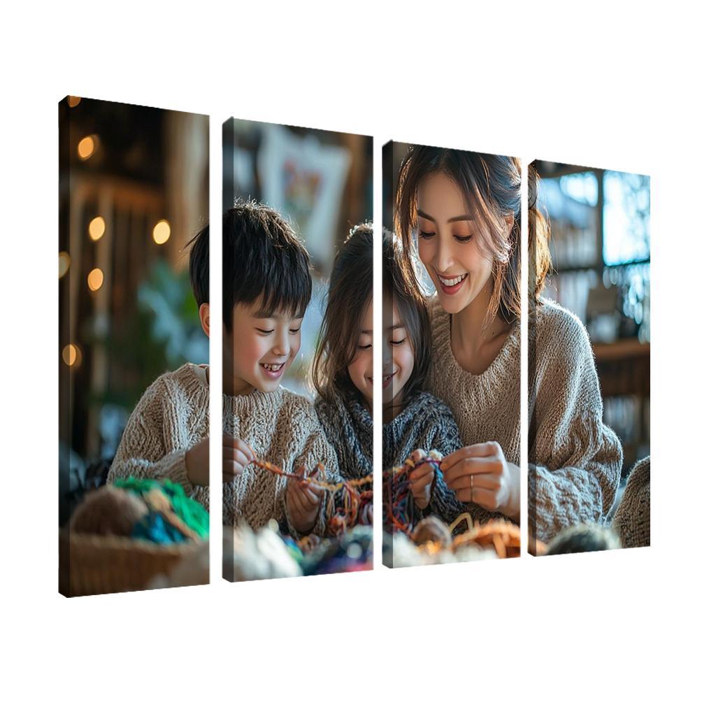 The Threads Of Life A Mothers Unbreakable Bond Canvas Paintings Frame