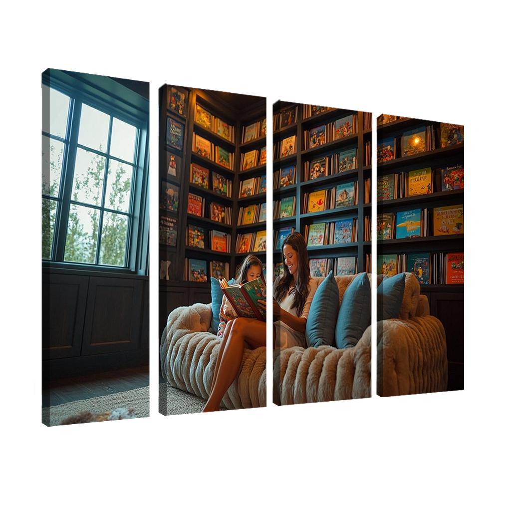 Tales Of Wisdom A Mother's Timeless Lessons Canvas Paintings Frame