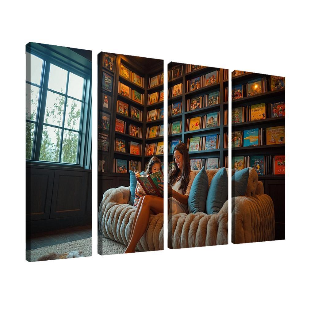 Tales Of Wisdom A Mother's Timeless Lessons Canvas Paintings Frame
