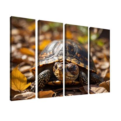 The Elegant Swallowtail Butterfly In A Wildflower Meadow Framed Paintings