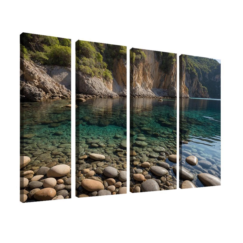Crystalline Waters Of Tranquil Cove Art Trends