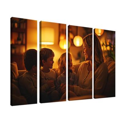 A Mothers Heart The Foundation Of Family Canvas Paintings Frame