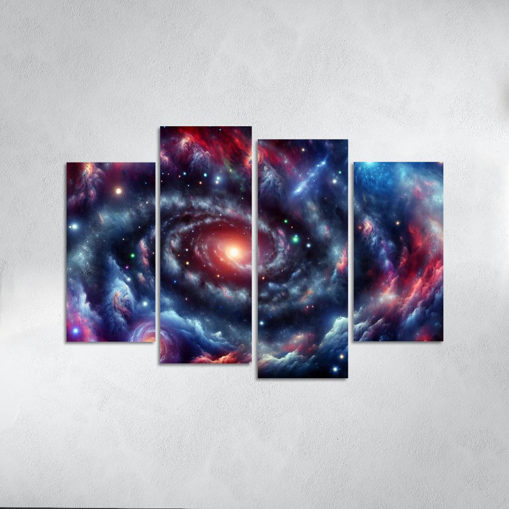 The Enigma Of Dark Energy Abstract Paintings Frame