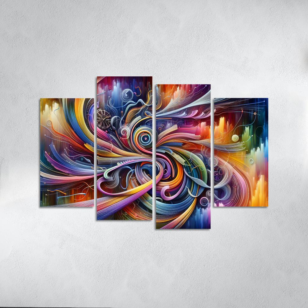 Temporal Whispers Of Existence Premium Artwork Frames