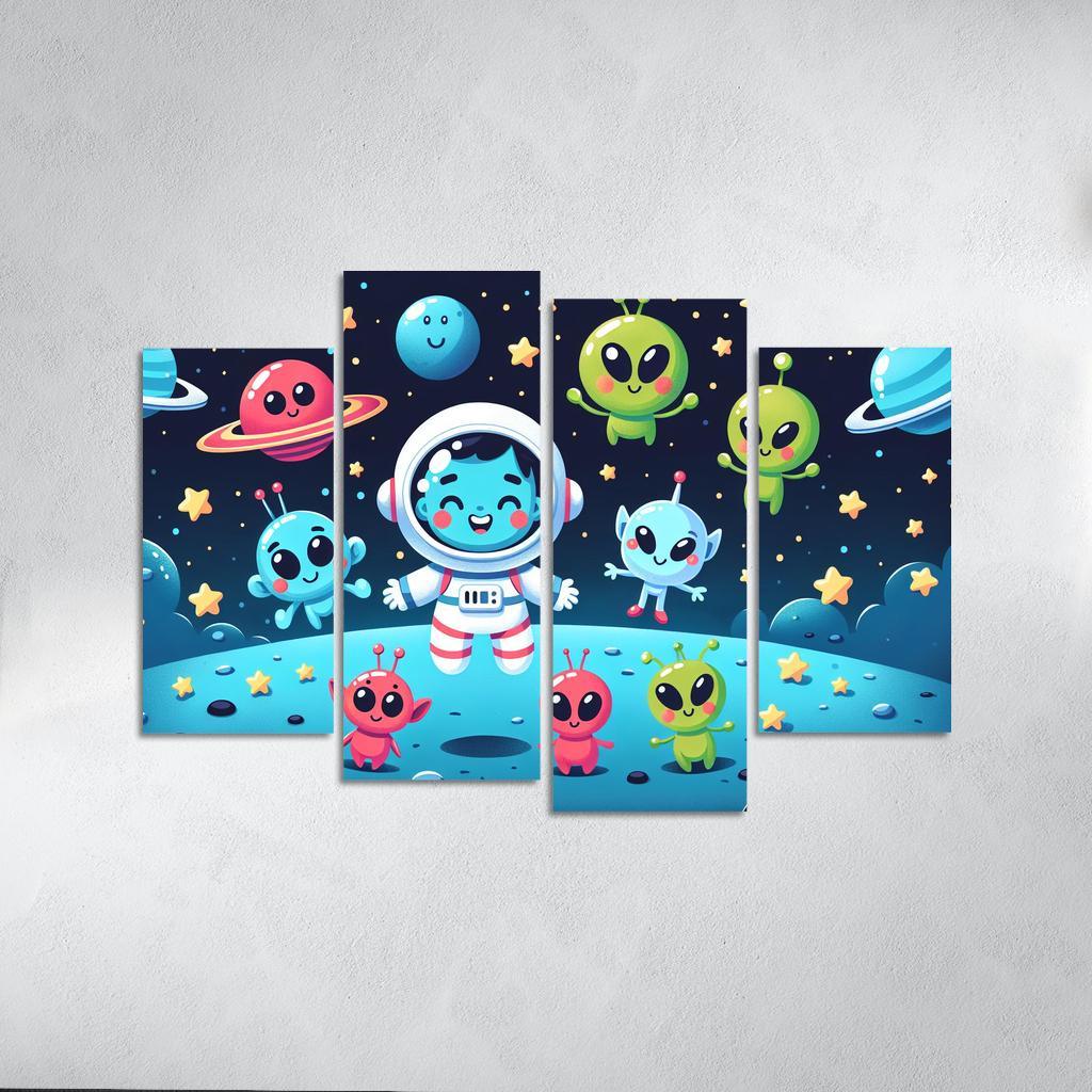 Silly Space Adventure Premium Artwork Frames