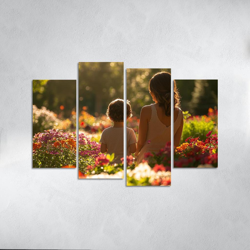 The Shield Of Kindness A Mothers Protective Love One-piece Frames