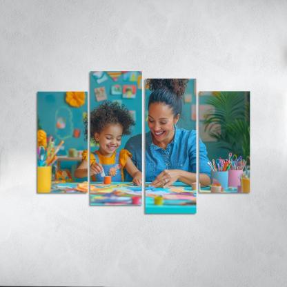 Crafting Memories The Art Of Togetherness Custom Paintings Frame