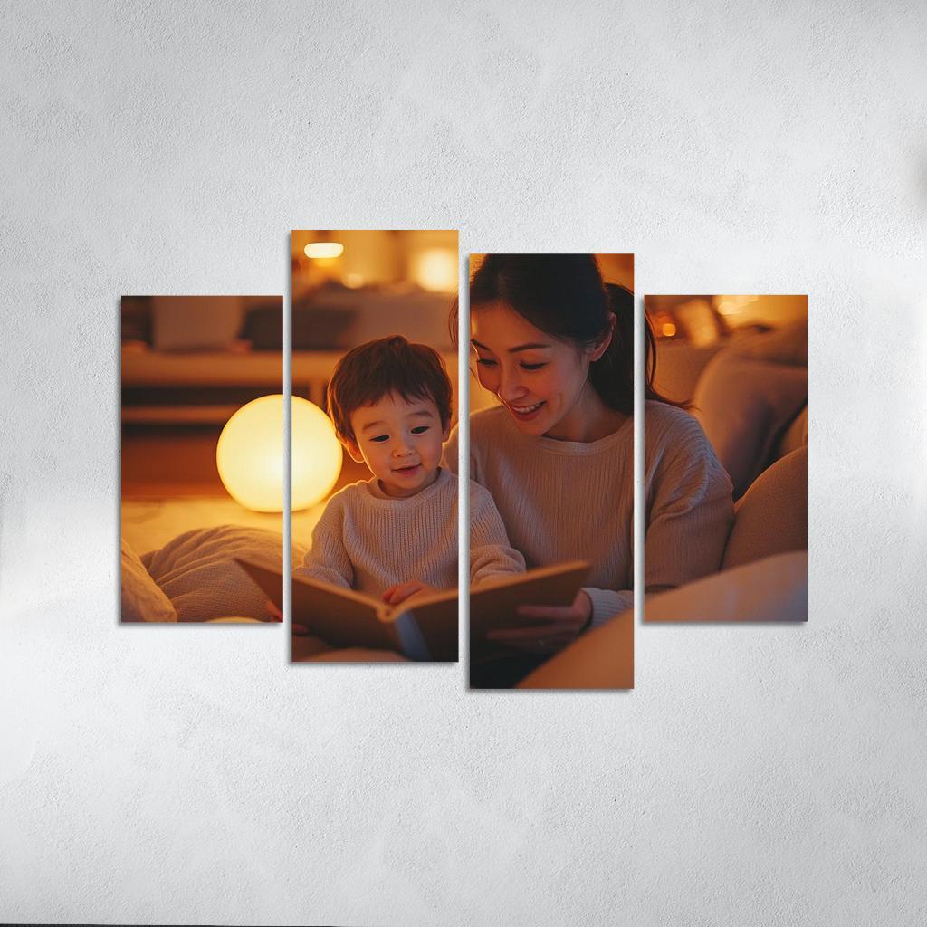 The Gift Of Storytelling Tales Of Love Custom Paintings Frame