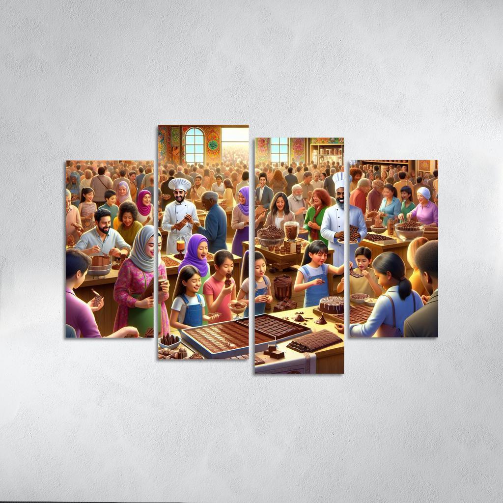 World Chocolate Festival - Uk Framed Paintings