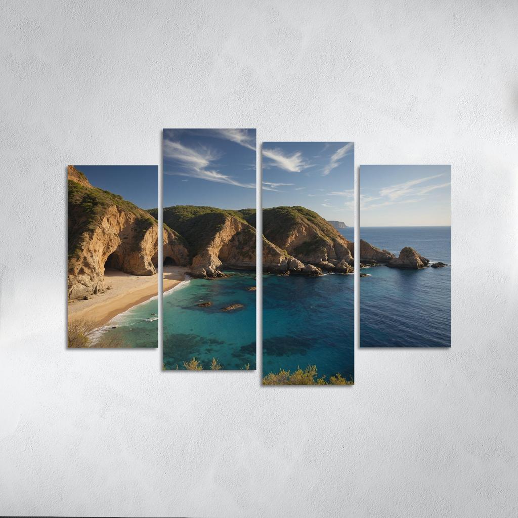 Mystical Coves Of Indigo Waters Art Trends