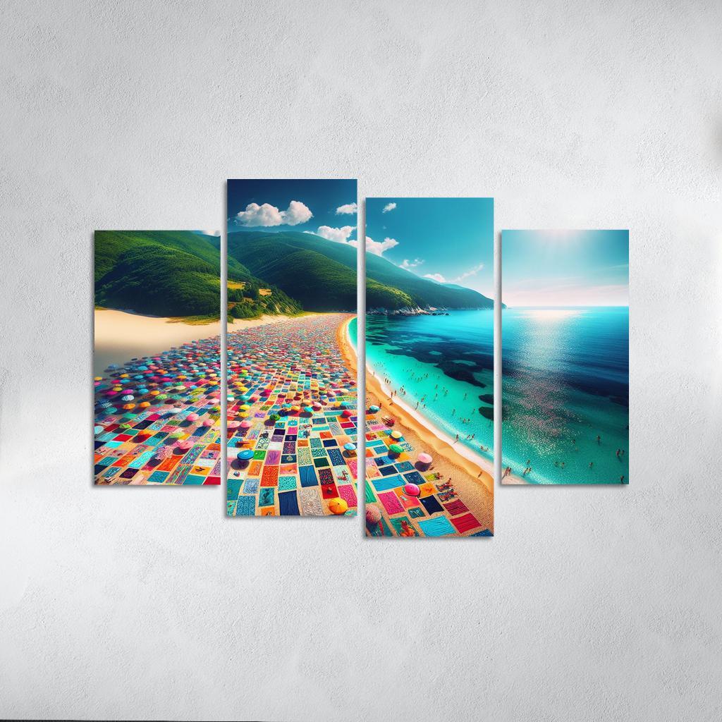 Emerald Isle A Slice Of Paradise Custom Paintings Frame