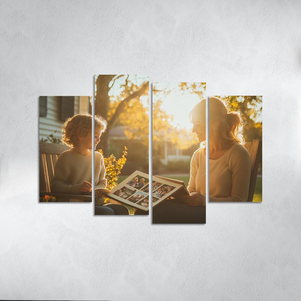 The Embrace Of Time A Mother's Timeless Love One-piece Frames