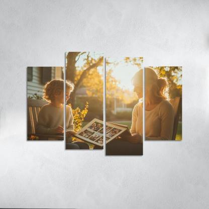 The Embrace Of Time A Mother's Timeless Love One-piece Frames