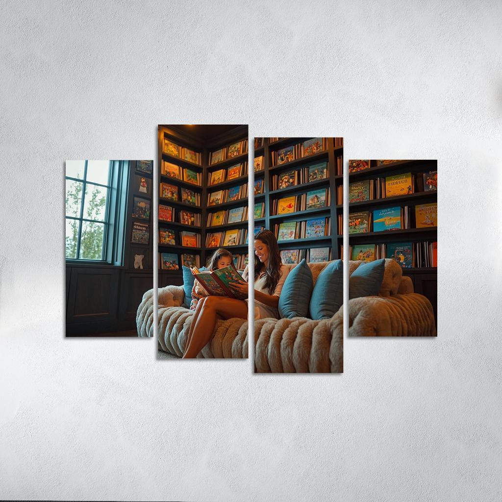Tales Of Wisdom A Mother's Timeless Lessons Canvas Paintings Frame