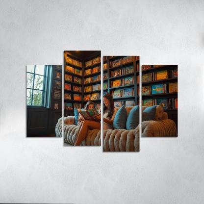 Tales Of Wisdom A Mother's Timeless Lessons Canvas Paintings Frame