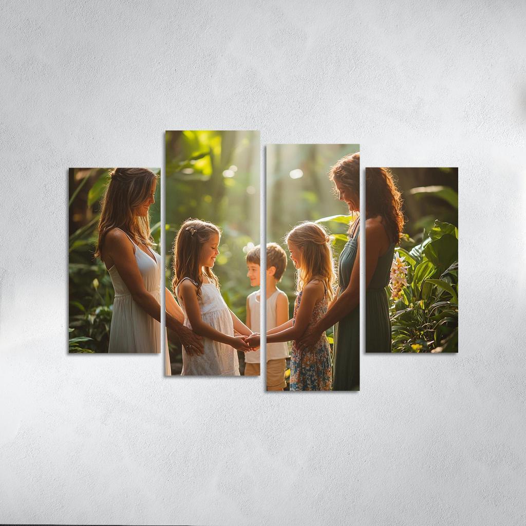 An Unbroken Circle A Mothers Enduring Love Canvas Paintings Frame