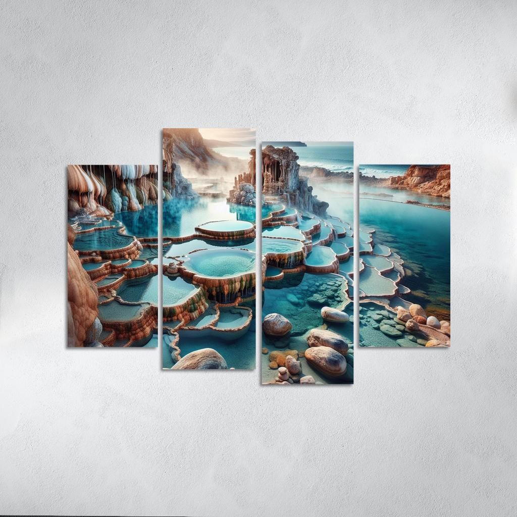 Blue Lagoon Natural Thermal Springs Premium Artwork Frames
