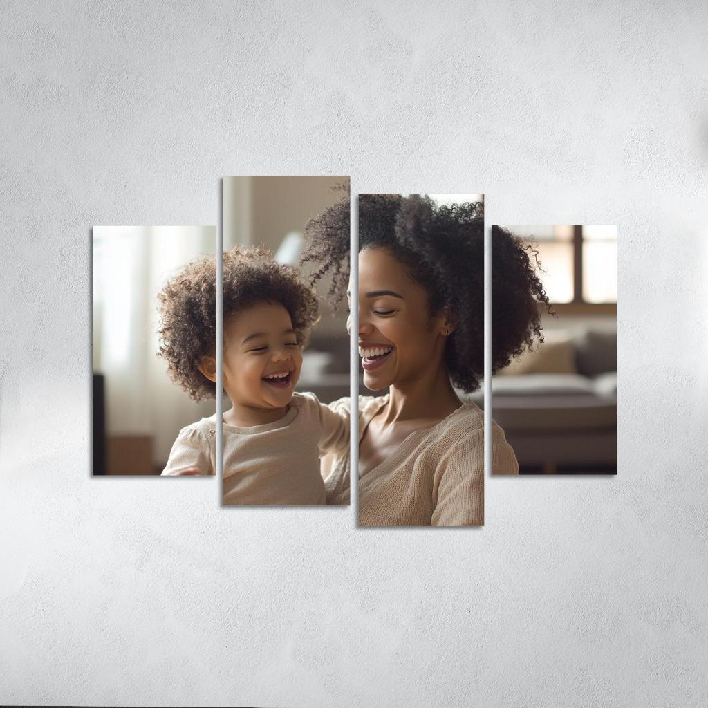 The Rhythm Of Heartbeats A Mothers Love One-piece Frames