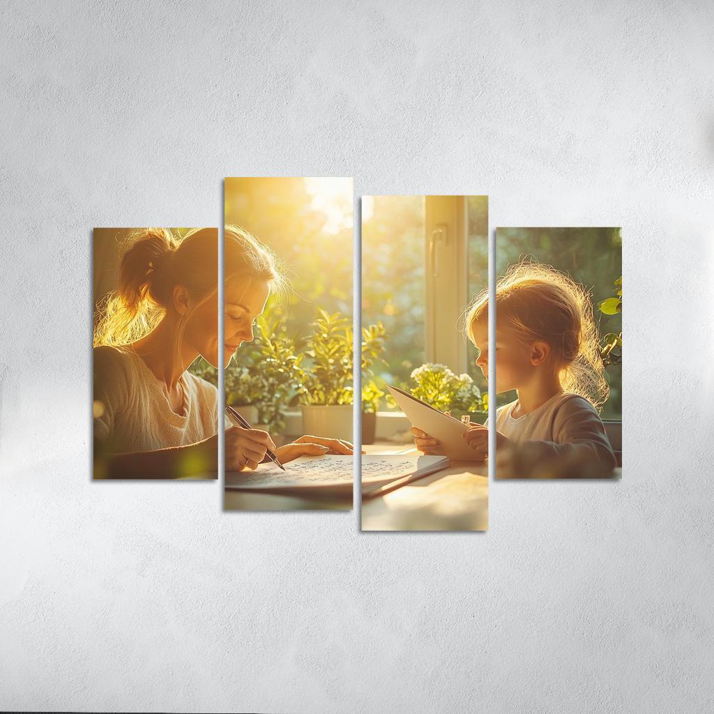 The Language Of Love A Mothers Words Custom Paintings Frame