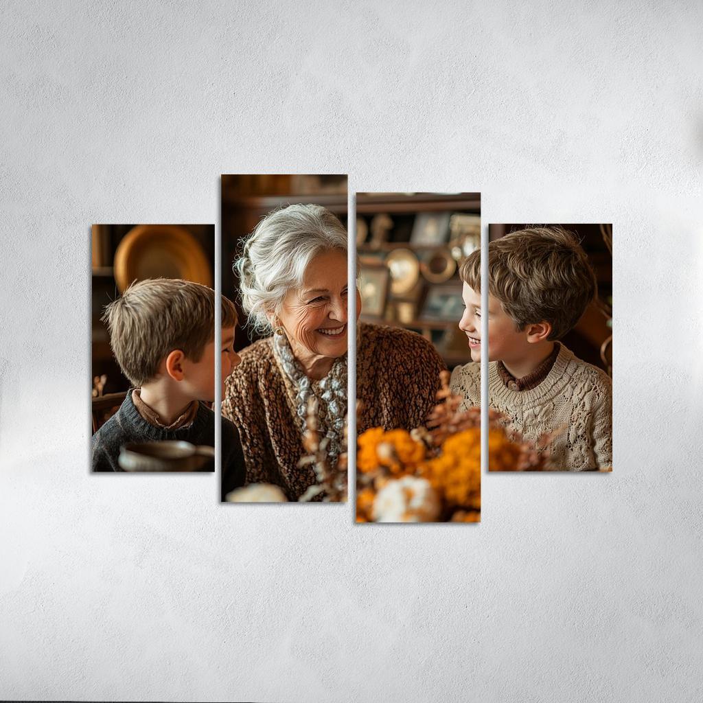 Timeless Bonds A Mothers Enduring Legacy Canvas Paintings Frame