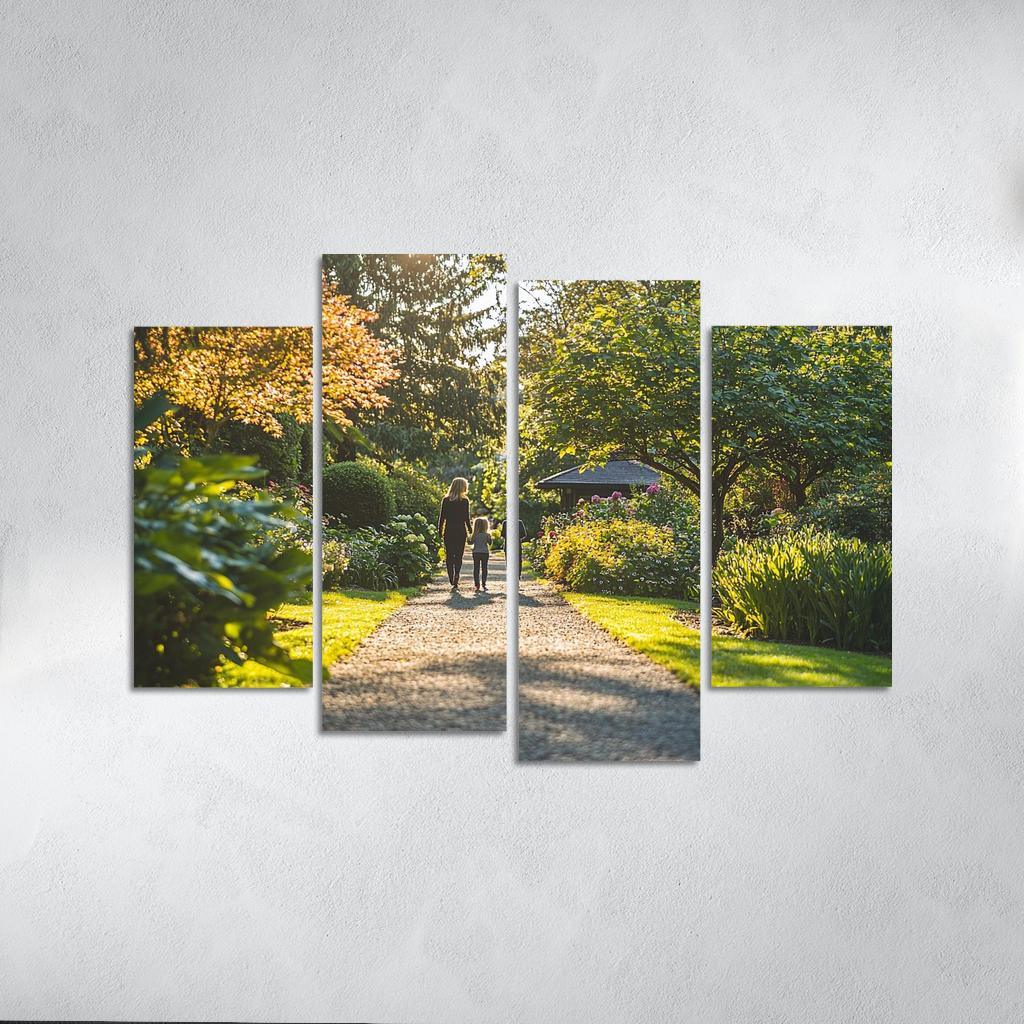 In Her Footsteps A Mothers Legacy Canvas Paintings Frame