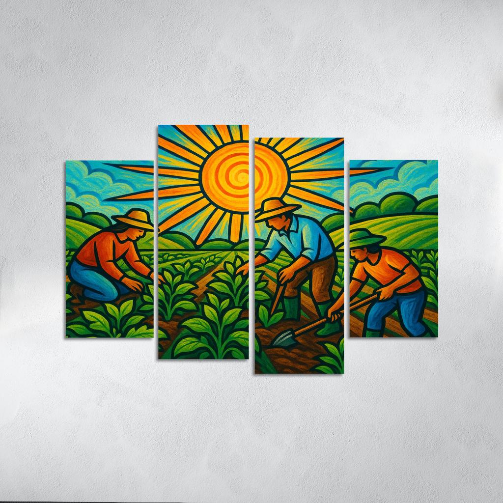 Seeds Of Change Art Advocating Sustainable Agriculture Premium Artwork Frames
