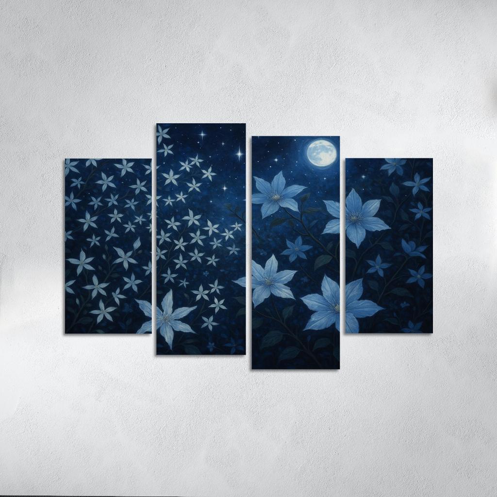 Celestial Blossom Whispers Art Trends