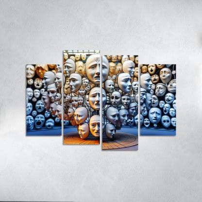 Beyond The Labels Understanding Mental Health Custom Paintings Frame