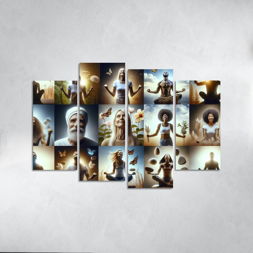 Resilience In The Face Of Adversity Stories Of Survivors Custom Paintings Frame